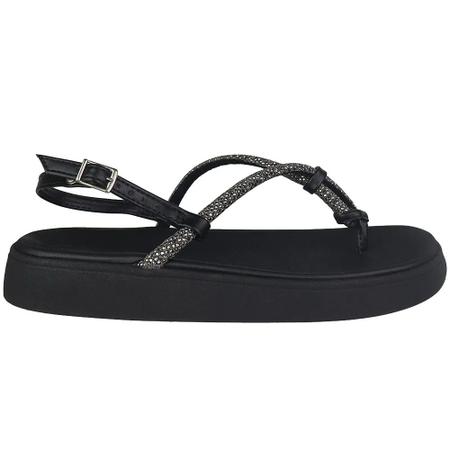 Sandália Moleca 5499.100 - Black Diamond/Preto Imagem de Sandália Moleca 5499.100 - Black Diamond/Preto