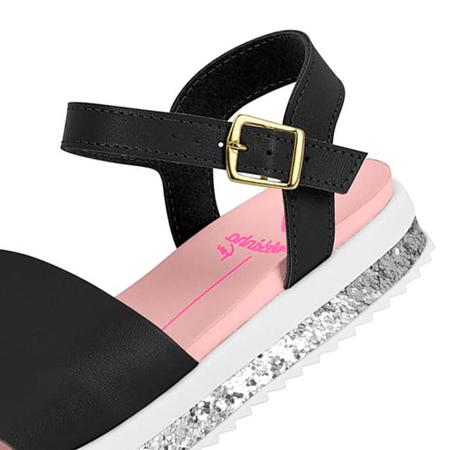 Sandalia flatform molekinha sales