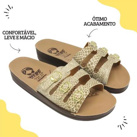 Sandalia Ortopédica Feminina Webe Flex Confort Para Esporão Imagem de Sandalia Ortopédica Feminina Webe Flex Confort Para Esporão