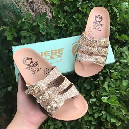 Sandalia Ortopédica Feminina Webe Flex Confort Para Esporão Imagem de Sandalia Ortopédica Feminina Webe Flex Confort Para Esporão