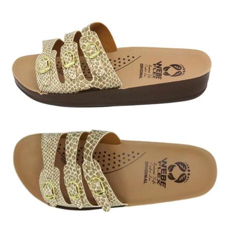 Sandalia Ortopédica Feminina Webe Flex Confort Para Esporão Imagem de Sandalia Ortopédica Feminina Webe Flex Confort Para Esporão