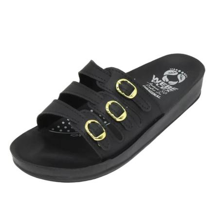 Sandalia Ortopédica Feminina Webe Flex Conforto Para Esporão Imagem de Sandalia Ortopédica Feminina Webe Flex Conforto Para Esporão