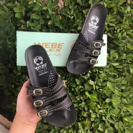 Sandalia Ortopédica Feminina Webe Flex Conforto Para Esporão Imagem de Sandalia Ortopédica Feminina Webe Flex Conforto Para Esporão
