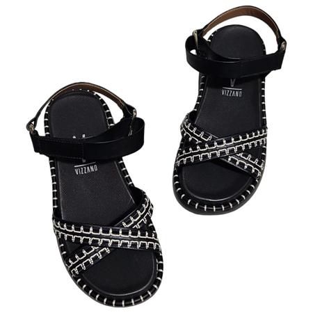 Sandália Papete Anabela Flatform Vizzano Confortavel 6519102 Imagem de Sandália Papete Anabela Flatform Vizzano Confortavel 6519102