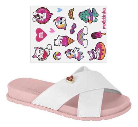 Sand lia Papete Infantil Menina Rasteira Chinelo Molekinha