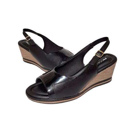 Sandalia piccadilly on sale preta