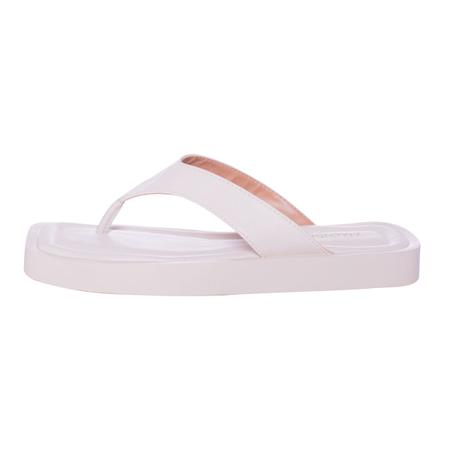 Sandália Preto Dedo Flatform Confort - Jessica Leal Shoes Imagem de Sandália Preto Dedo Flatform Confort