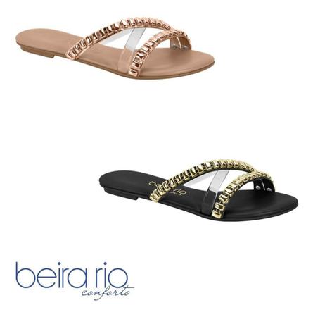 Sand lia Rasteirinha Beira Rio 8422119 Rasteirinha Feminina
