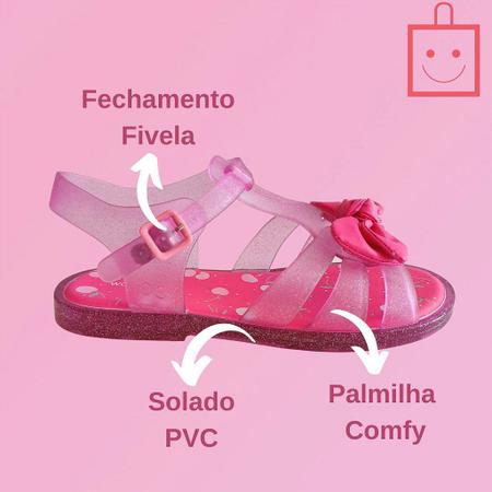 Sandália Rosa Infantil Feminina WorldColors 111.033 - World Colors Imagem de Sandália Rosa Infantil Feminina WorldColors 111.033