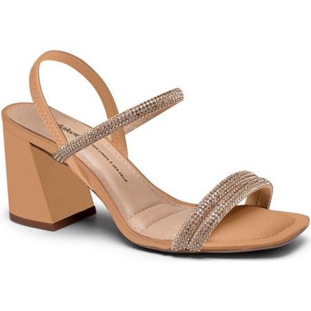 Sandalia tira cheap fina salto alto