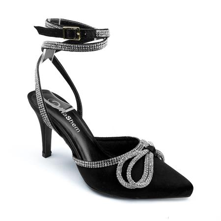 Sandalia scarpin sales salto alto