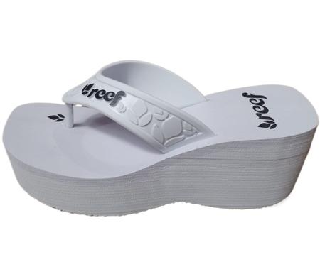 Sand lia Tamanco Reef Feminino Jet Liv Branco White Sand lia