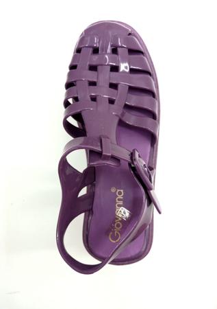 Sandália Tratorada Fechada Flat Confort Giovana Feminino Adulto Ref 1619 Imagem de Sandália Tratorada Fechada Flat Confort Giovana Feminino Adulto Ref 1619