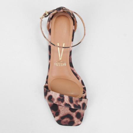 Sandalia vizzano salto sales grosso animal print