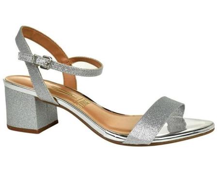 Sandália Vizzano Gliter Feminino Salto Baixo 6291100 - Sandália Feminina -  Magazine Luiza