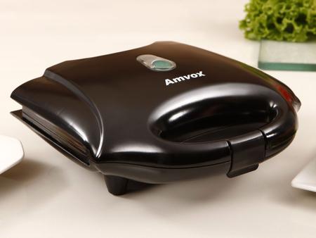 Imagem de Sanduicheira/Grill Amvox AMS 370 750W Antiaderente