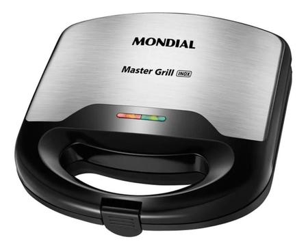 Imagem de Sanduicheira Grill Antiaderente 750W Grill Mondial S-20