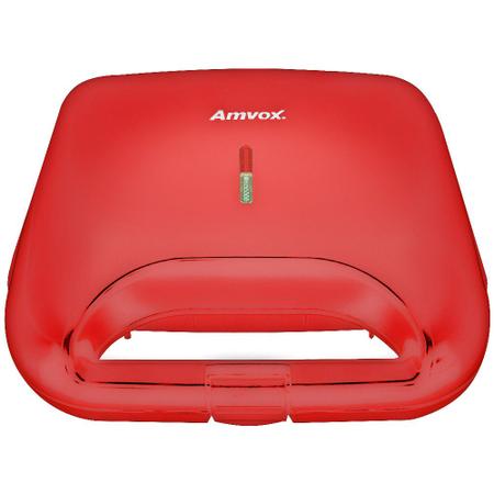 Imagem de Sanduicheira Grill Antiaderente Amvox 750W Ams370