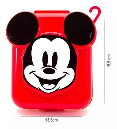 Imagem de Sanduicheira Infantil Disney Mickey Escolar 3d Plasútil
