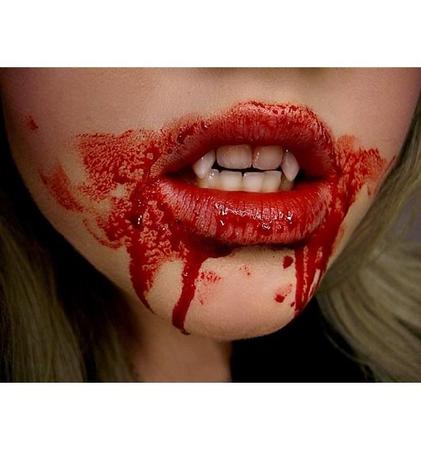 Sangue Falso Para Maquiagem de Vampiro e Machucados com Dentadura, Ferida -  Sulamericana - Estojo para Esponja de Maquiagem - Magazine Luiza