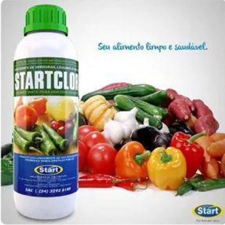 Imagem de Sanitizante frutas e verduras startclor em pó 1 kg germinicida