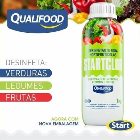 Imagem de Sanitizante frutas e verduras startclor em pó 1 kg germinicida