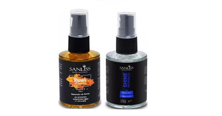 Sanliss Repair Macadâmia e Shine Moringa Imagem de Sanliss Repair Macadâmia e Shine Moringa