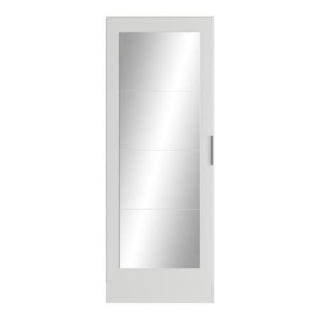 Imagem de Sapateira 1 Porta com Espelho Jade Multimóveis Branca