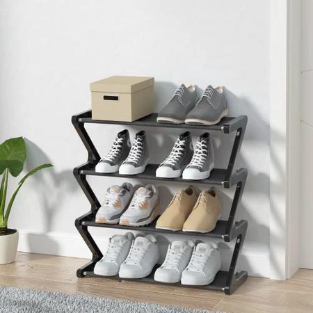 Sapateira Organizador Porta Sapatos 8 Pares Livros Brinquedo Roupas - CASITA Imagem de Sapateira Organizador Porta Sapatos 8 Pares Livros Brinquedo Roupas