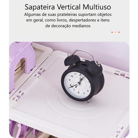 Sapateira Vertical Organizador de Sapatos com 4 Prateleiras - Tecno Mobili  - Sapateira - Magazine Luiza