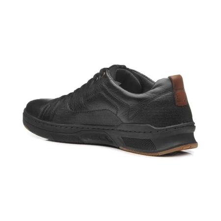 Sapatênis Casual Masculino em Couro Pegada Imagem de Sapatênis Casual Masculino em Couro Pegada