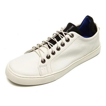 Sapatênis Couro Liso Replay - Off-white - Outros Moda e Acessórios -  Magazine Luiza