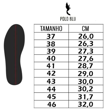 Imagem de Sapatênis Masculino Casual Confortável Lona Polo Blu