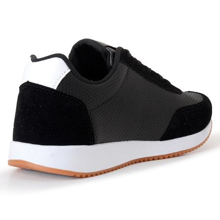 Imagem de Sapatênis Masculino Casual Polo Sapato Academia Branco Tênis BF Shoes