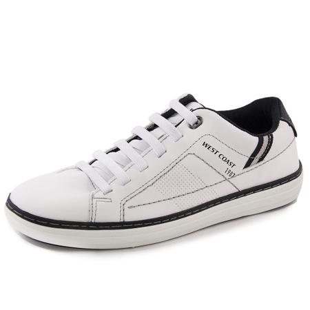 Sapatênis Masculino West Coast Modena Ref: 118662 Couro em Promoção |  Ofertas na Americanas