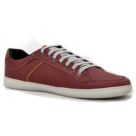 Sapatenis vinho best sale masculino