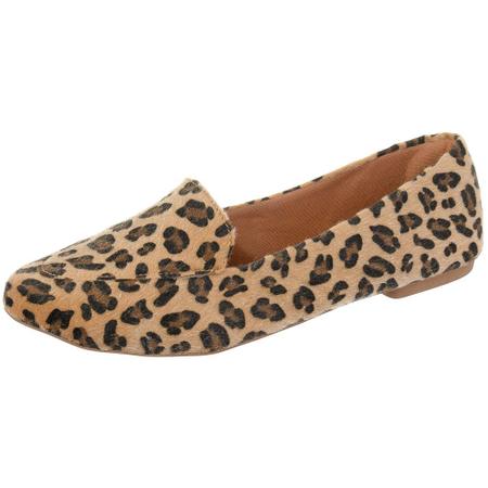 Sapatilha Ah Xô Abs Bico Fino Suede Onça Imagem de Sapatilha Ah Xô Abs Bico Fino Suede Onça