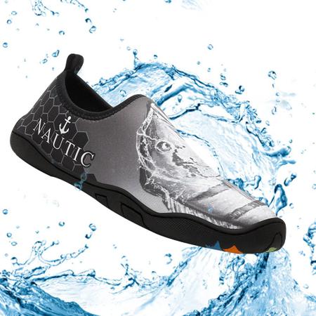 Sapatilha Aqu tica N utica Pesca Nata o Jetski Branco Peixe Via