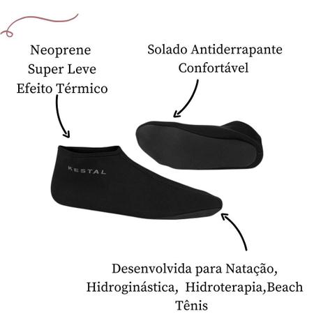 Imagem de Sapatilha Beachtenis Hidroginástica Vôlei Praia Neoprene Envio 24h