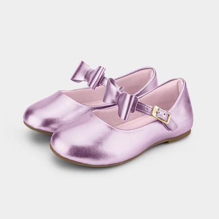 Sapatilha Infantil Bibi Ballerina Mini Rosa com Laço - Calçados Bibi Imagem de Sapatilha Infantil Bibi Ballerina Mini Rosa com Laço