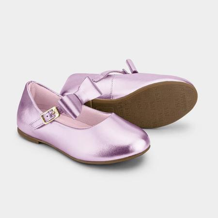 Sapatilha Infantil Bibi Ballerina Mini Rosa com Laço - Calçados Bibi Imagem de Sapatilha Infantil Bibi Ballerina Mini Rosa com Laço