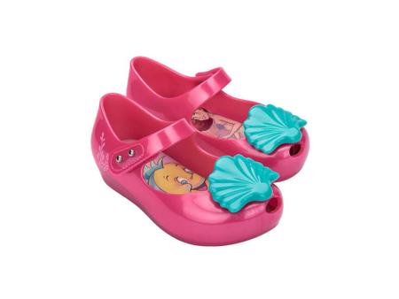 Sapatilha Infantil Mini Melissa Baby Disney Pequena Sereia