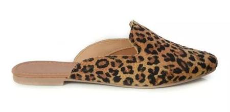 Mule feminino cheap de onça