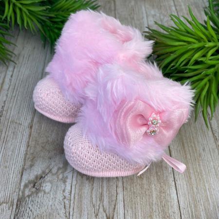 Preço de sapatinho de trico cheap para bebe