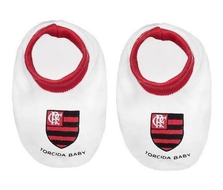 Sapatinho Flamengo Pantufa Beb Rec m Nascido Meng o Oficial
