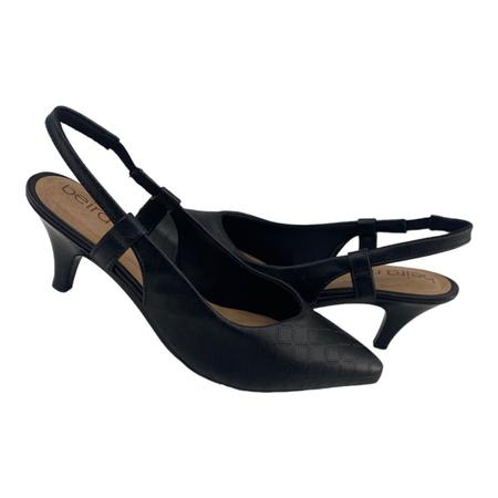 Scarpin salto hot sale baixo fino