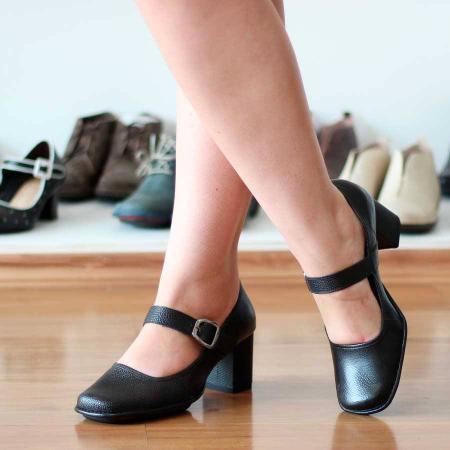 Sapato estilo boneca retro hot sale