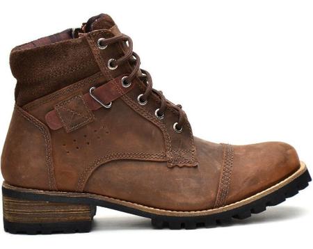 Bota com sale salto interno masculino