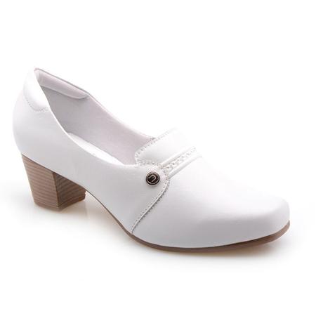 Sapato Branco Enfermagem M dica Feminino Norma Nr32 Salto