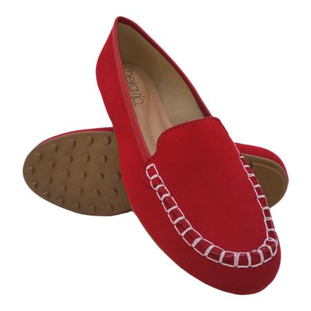 Sapato vermelho cheap beira rio